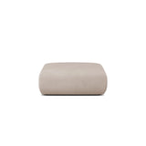 Molino Pouf aus Chenille in Beige (Rebel 25), 100x100 cm von Micadoni – Bild 1