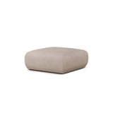 Molino Pouf aus Chenille in Beige (Rebel 25), 100x100 cm von Micadoni – Bild 3