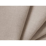 Molino Pouf aus Chenille in Beige (Rebel 25), 100x100 cm von Micadoni – Bild 4