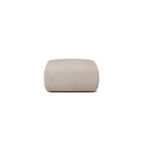 Molino Pouf aus Chenille in Beige (Rebel 25), 75x75 cm von Micadoni – Bild 1