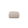Molino Pouf aus Chenille in Beige (Rebel 25), 75x75 cm von Micadoni – Bild 1
