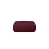 Molino Pouf aus Chenille in Bordeaux (Rebel 10), 100x100 cm von Micadoni – Bild 1
