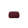 Molino Pouf aus Chenille in Bordeaux (Rebel 10), 75x75 cm von Micadoni – Bild 1