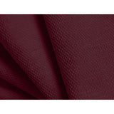 Molino Pouf aus Chenille in Bordeaux (Rebel 10), 75x75 cm von Micadoni – Bild 5