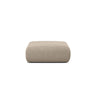 Molino Pouf aus Chenille in Dunkelbeige (Eden 4 Beige), 100x100 cm von Micadoni – Bild 1
