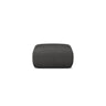 Molino Pouf aus Chenille in Dunkelgrau (Rebel 3), 75x75 cm von Micadoni – Bild 1