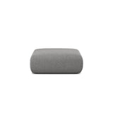 Molino Pouf aus Chenille in Hellgrau (Eden 18 Grey), 100x100 cm von Micadoni – Bild 1