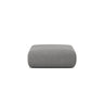 Molino Pouf aus Chenille in Hellgrau (Eden 18 Grey), 100x100 cm von Micadoni – Bild 1