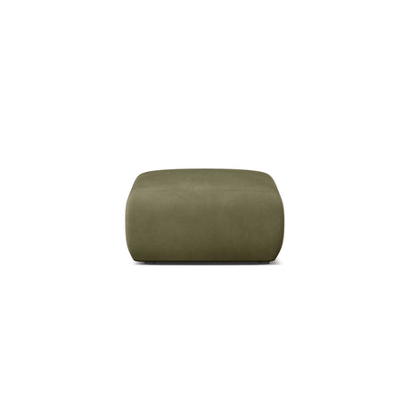 Molino Pouf aus Chenille in Hellgrün (Rebel 18), 75x75 cm von Micadoni – Bild 1