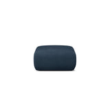 Molino Pouf aus Chenille in Königsblau (Rebel 12), 75x75 cm von Micadoni – Bild 1