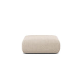Molino Pouf aus Chenille in Leichtes Beige (Eden 2 Pearl), 100x100 cm von Micadoni – Bild 1