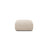Molino Pouf aus Chenille in Leichtes Beige (Eden 2 Pearl), 75x75 cm von Micadoni – Bild 1