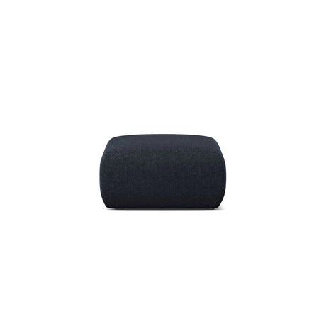 Molino Pouf aus Chenille in Marineblau (Eden 16 Deep Blue), 75x75 cm von Micadoni – Bild 1
