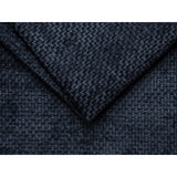 Molino Pouf aus Chenille in Marineblau (Eden 16 Deep Blue), 75x75 cm von Micadoni – Bild 4
