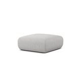 Molino Pouf aus Chenille in Silber (Eden 17 Silver), 100x100 cm von Micadoni – Bild 4