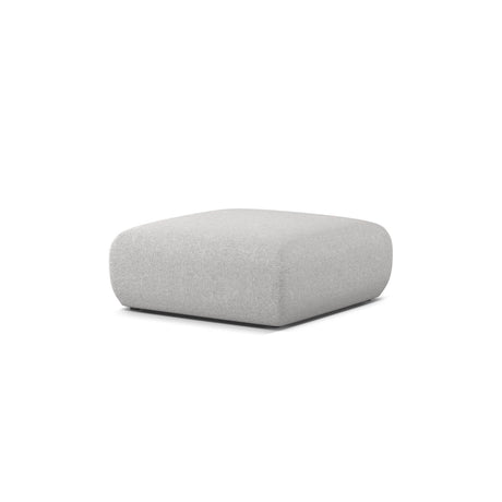 Molino Pouf aus Chenille in Silber (Eden 17 Silver), 100x100 cm von Micadoni – Bild 4