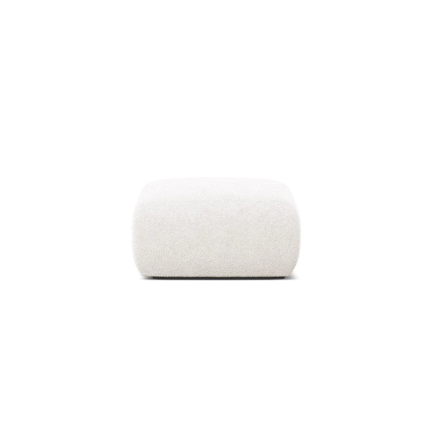 Molino Pouf aus Samt, Boucle oder Chenille, 75x75 cm von Micadoni – Bild 1