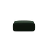 Molino Pouf aus Samt in Flaschengrün (Casino Deep Green), 100x100 cm von Micadoni – Bild 1