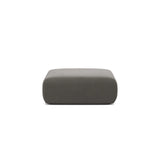 Molino Pouf aus Samt in Grau (Casino Stone), 100x100 cm von Micadoni – Bild 1
