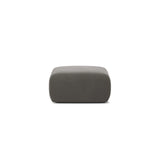 Molino Pouf aus Samt in Grau (Casino Stone), 75x75 cm von Micadoni – Bild 1