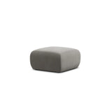 Molino Pouf aus Samt in Grau (Casino Stone), 75x75 cm von Micadoni – Bild 3