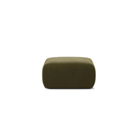 Molino Pouf aus Samt in Hellgrün (Casino Forest), 75x75 cm von Micadoni – Bild 1