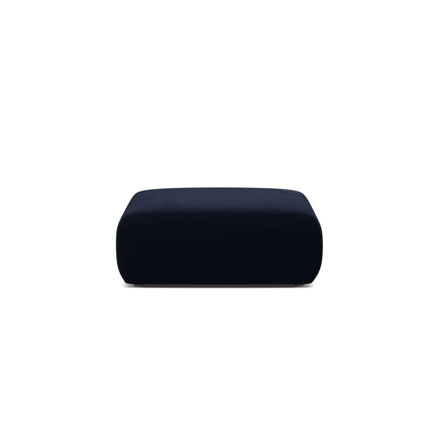 Molino Pouf aus Samt in Königsblau (Casino Deep Blue), 100x100 cm von Micadoni – Bild 1