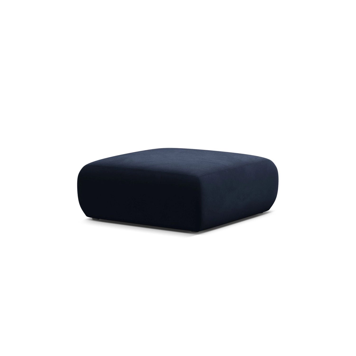 Molino Pouf aus Samt in Königsblau (Casino Deep Blue), 100x100 cm von Micadoni – Bild 3