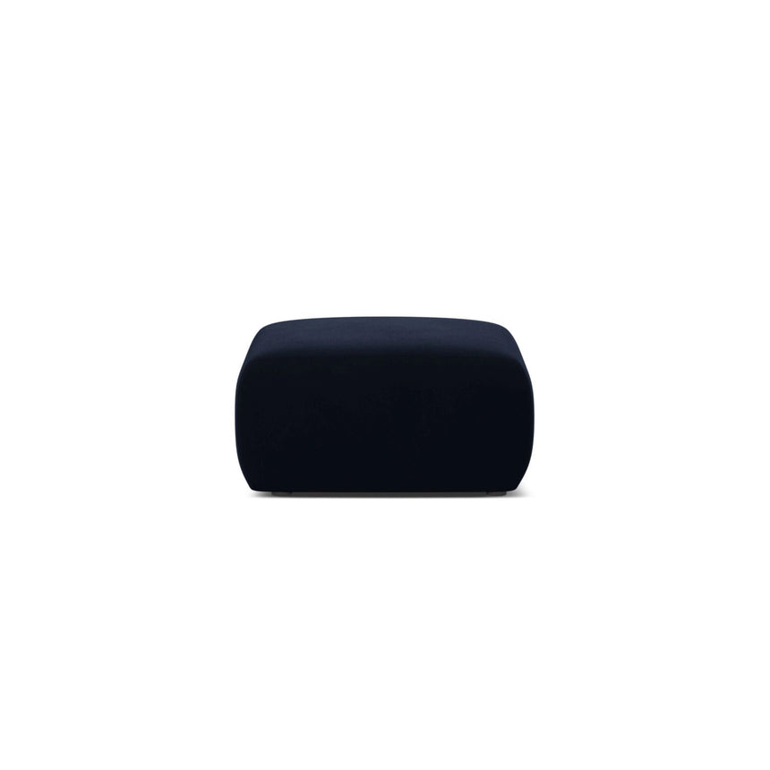 Molino Pouf aus Samt in Königsblau (Casino Deep Blue), 75x75 cm von Micadoni – Bild 1