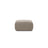 Molino Pouf aus Samt in Leichtes Beige (Casino Pearl), 75x75 cm von Micadoni – Bild 1