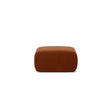 Molino Pouf aus Samt in Terrakotta (Casino Terracota), 75x75 cm von Micadoni – Bild 1