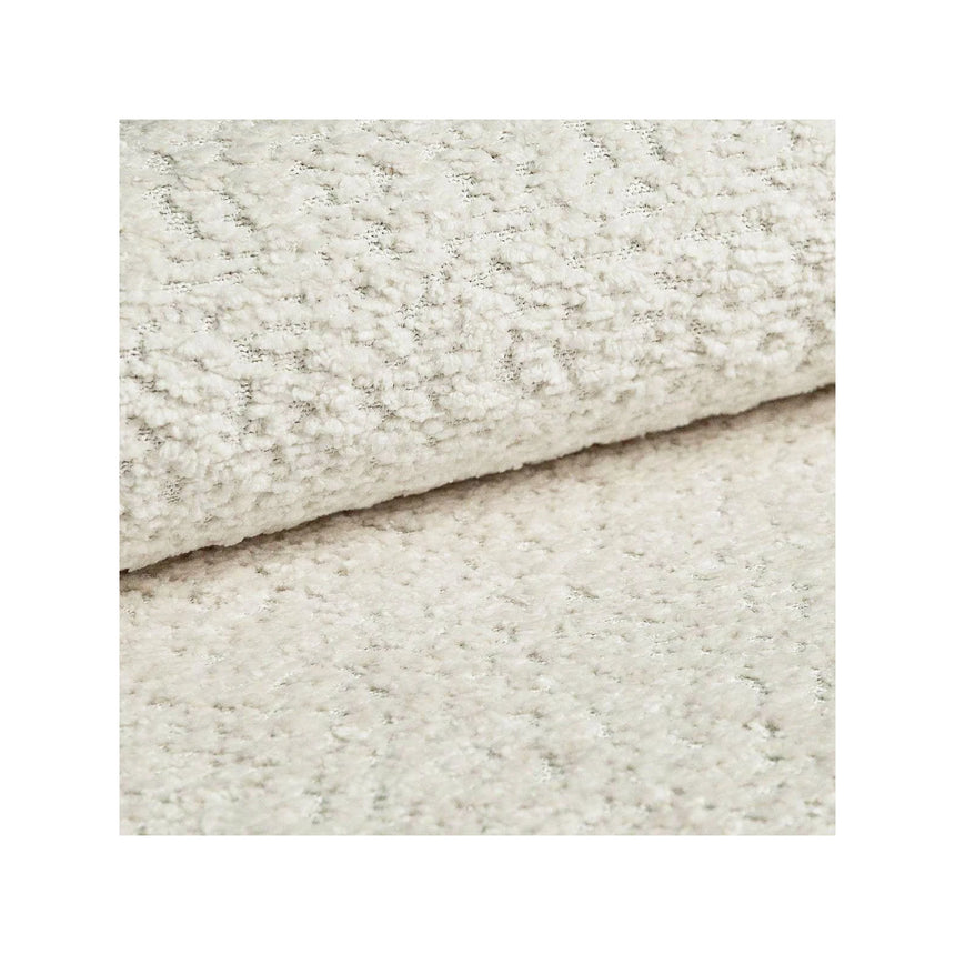 Mount Bett mit Kopfteil und Stauraum aus Boucle in Elfenbein (CORAL 15), 160x200 cm von Micadoni – Bild 8