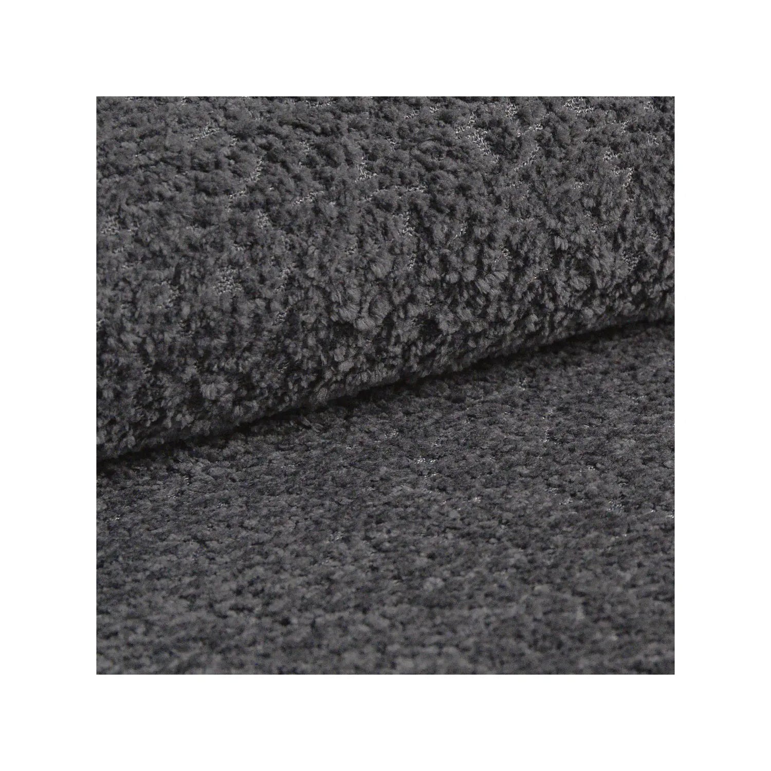Mount Bett mit Kopfteil und Stauraum aus Boucle in Graphit (CORAL 80), 160x200 cm von Micadoni – Bild 8