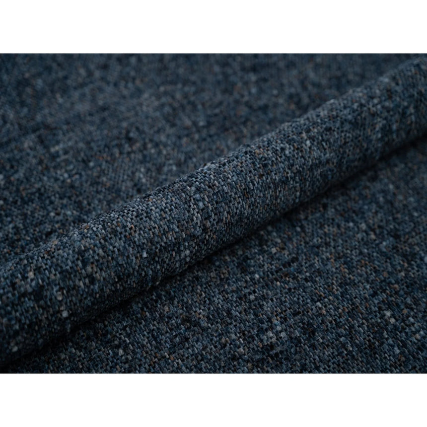 Murada Bett mit Kopfteil aus Chenille in Blau Melange (Tracy 211.08), 180x200 cm von Micadoni – Bild 6