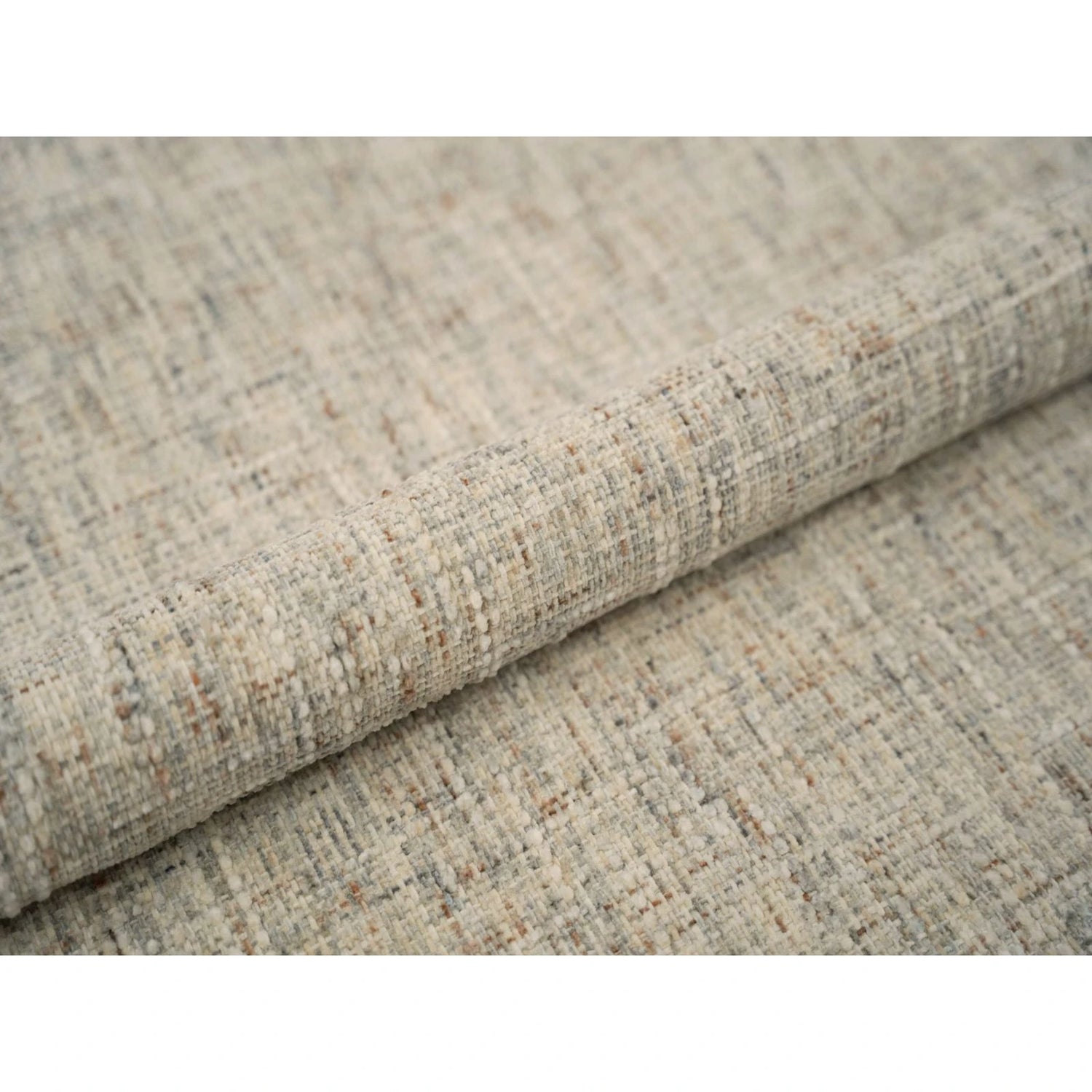 Murada Bett mit Kopfteil aus Chenille in Graubeige Melange (Tracy 211.05), 180x200 cm von Micadoni – Bild 6