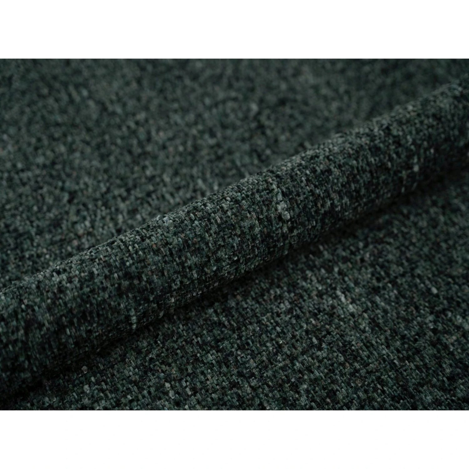 Murada Bett mit Kopfteil aus Chenille in Grün Melange (Tracy 211.17), 180x200 cm von Micadoni – Bild 6