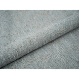Murada Bett mit Kopfteil und Stauraum aus Chenille in Satinblau (Tracy 211.06), 200x200 cm von Micadoni – Bild 7