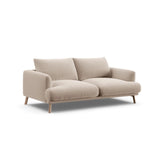 Naomi 2-Sitzer Sofa aus Samt in Beige (Salvador 1), 170x95 cm von Micadoni – Bild 4