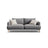Naomi 2-Sitzer Sofa aus Samt in Grau (Salvador 17), 170x95 cm von Micadoni – Bild 1