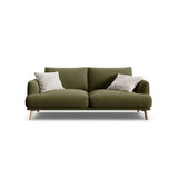 Naomi 2-Sitzer Sofa aus Samt in Grün (Salvador 8), 170x95 cm von Micadoni – Bild 1