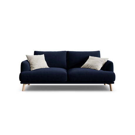 Naomi 2-Sitzer Sofa aus Samt in Königsblau (Salvador 5), 170x95 cm von Micadoni – Bild 1