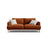 Naomi 2-Sitzer Sofa aus Samt in Terrakotta (Salvador 14), 170x95 cm von Micadoni – Bild 1
