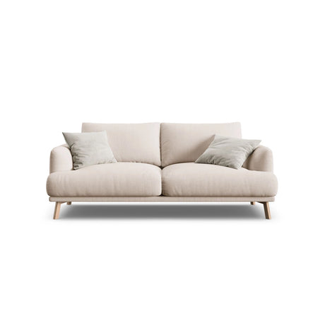 Naomi 2-Sitzer Sofa aus Samt oder Strukturstoff, 170x95 cm von Micadoni – Bild 1