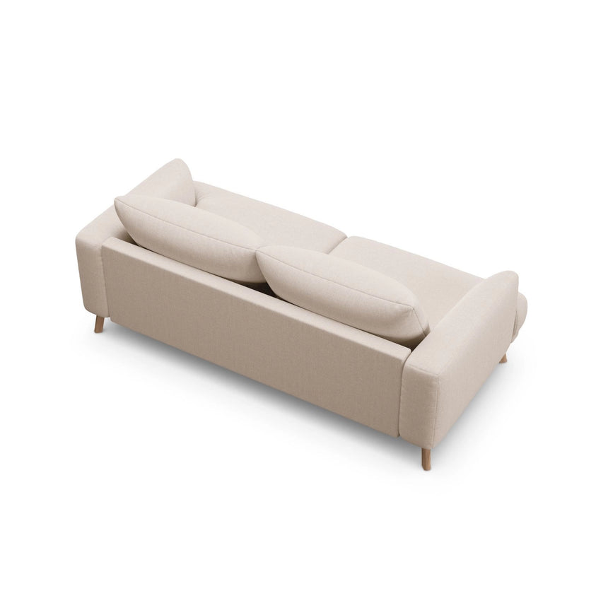 Naomi 2-Sitzer Sofa aus Samt oder Strukturstoff, 170x95 cm von Micadoni – Bild 5