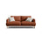 Naomi 2-Sitzer Sofa aus Strukturierter Stoff in Brick (Liberty 9), 170x95 cm von Micadoni – Bild 1