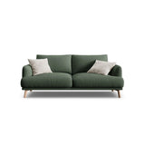 Naomi 2-Sitzer Sofa aus Strukturierter Stoff in Moosgrün (Liberty 12), 170x95 cm von Micadoni – Bild 1