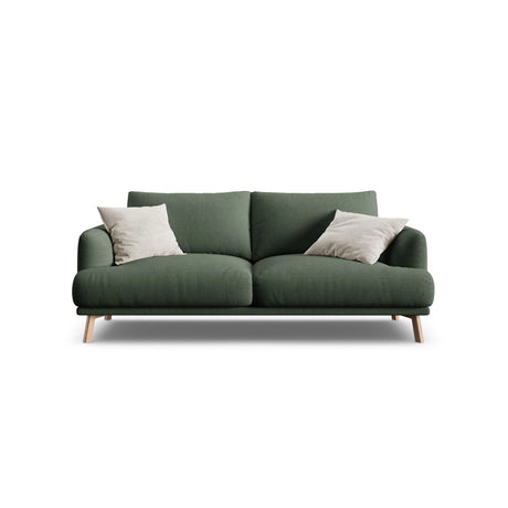 Naomi 2-Sitzer Sofa aus Strukturierter Stoff in Moosgrün (Liberty 12), 170x95 cm von Micadoni – Bild 1