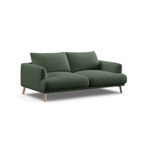 Naomi 2-Sitzer Sofa aus Strukturierter Stoff in Moosgrün (Liberty 12), 170x95 cm von Micadoni – Bild 4