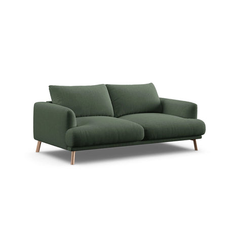 Naomi 2-Sitzer Sofa aus Strukturierter Stoff in Moosgrün (Liberty 12), 170x95 cm von Micadoni – Bild 4