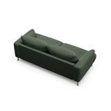 Naomi 2-Sitzer Sofa aus Strukturierter Stoff in Moosgrün (Liberty 12), 170x95 cm von Micadoni – Bild 5